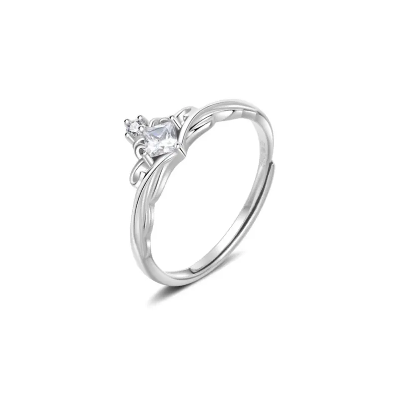 J&KINGLAY S925 Silver Rings Women's-0