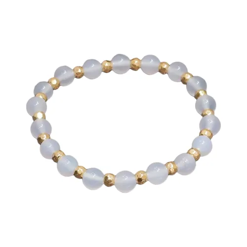 CHAORUNFUZHUBAO 5D Refreshing Fortune Bead #Good Luck Solid Gold Fixed Price Gold Bracelet Women's