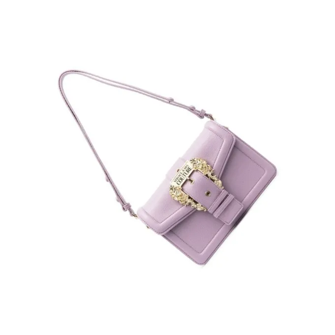 VERSACE JEANS COUTURE Polyurethane Crossbody Bag, Shoulder Bag Women's Light Purple-2