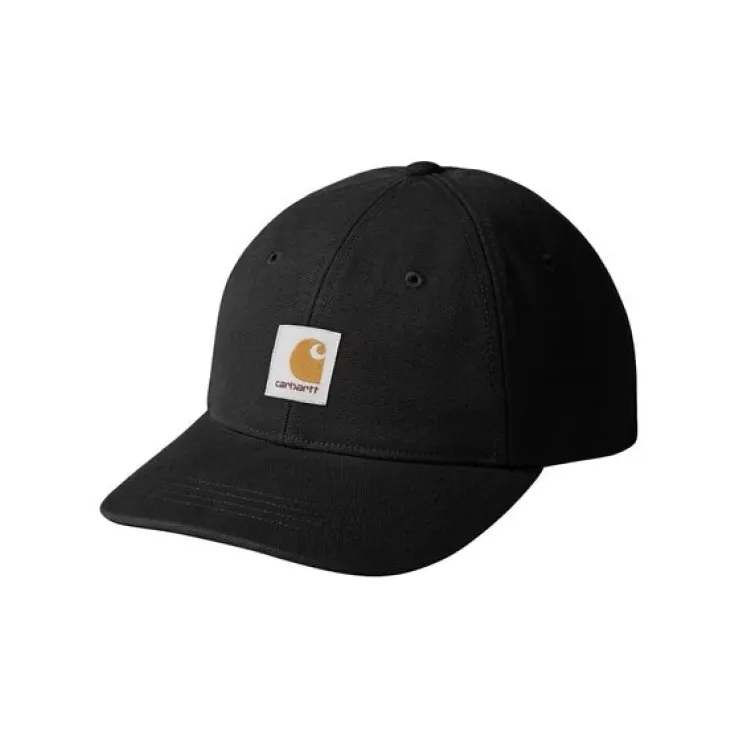 Carhartt WIP Cotton Baseball Caps Men's Black-2