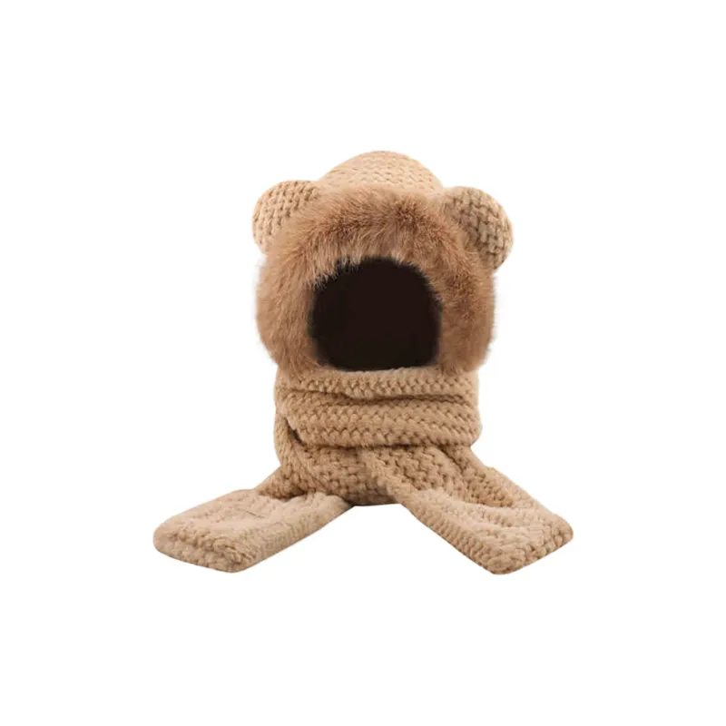 Yalu Polyester Hoods & Plush Hats Unisex Gift Box Set-2