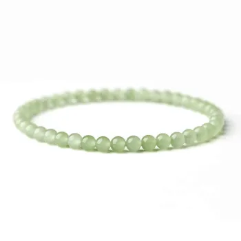 Xifeng Building Bracelets Pale Greenish White Jade Women's
