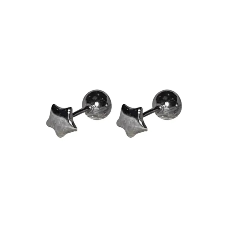 Asia Star Alloy Earrings Women's-4