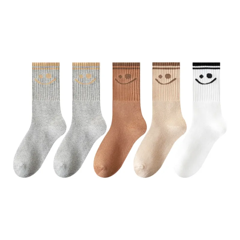 MIIOW Trend Party Series Mid Calf Socks Unisex 5 Pack-7