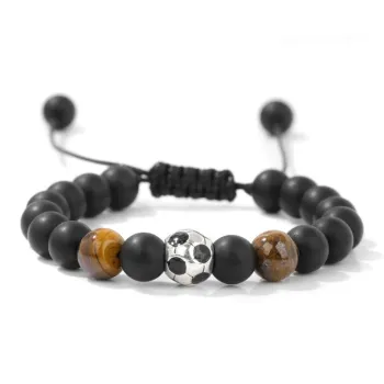 Xuanman Tiger's Eye Stone Bracelets Men's