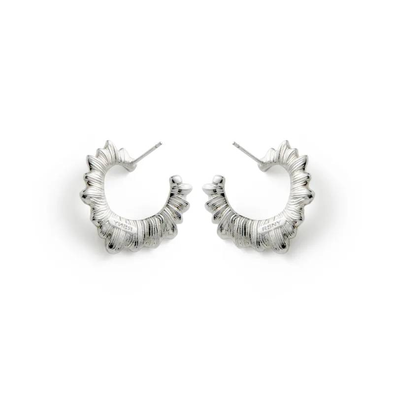 RSNY Gold Plated Copper Stud Earrings Women's-7
