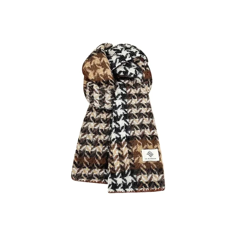 CARTELO Polyester Knit Scarves Unisex-0