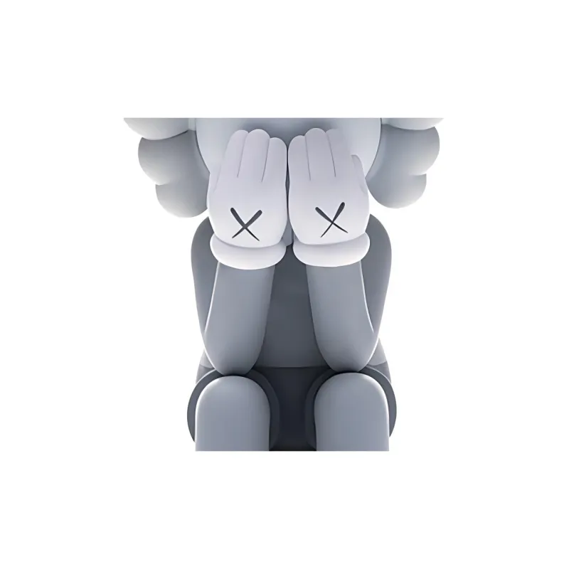 KAWS Passing Through Open Edition Vinyl Figure Grey-3