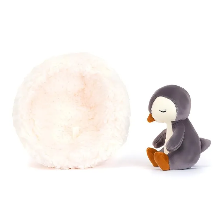 JELLYCAT Hibernating Penguin Stuffed Animal-2
