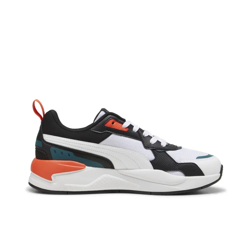 PUMA X Ray 3 Anti Slip Wear Resistant Low Top Casual Shoes Men's Black White Green-1