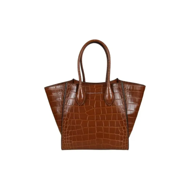 ERMANNO SCERVINO Leather One Shoulder Handbag Women's Brown-2