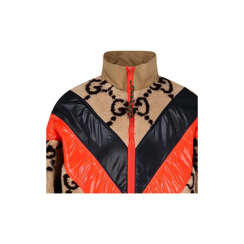 GUCCI Gg Monogram Teddy Jacket-5