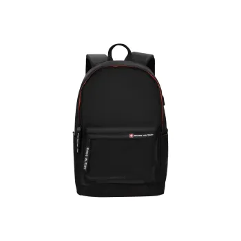 SWISS MILITARY Oxford Backpack Men's Black