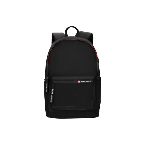 SWISS MILITARY Oxford Backpack Men's Black