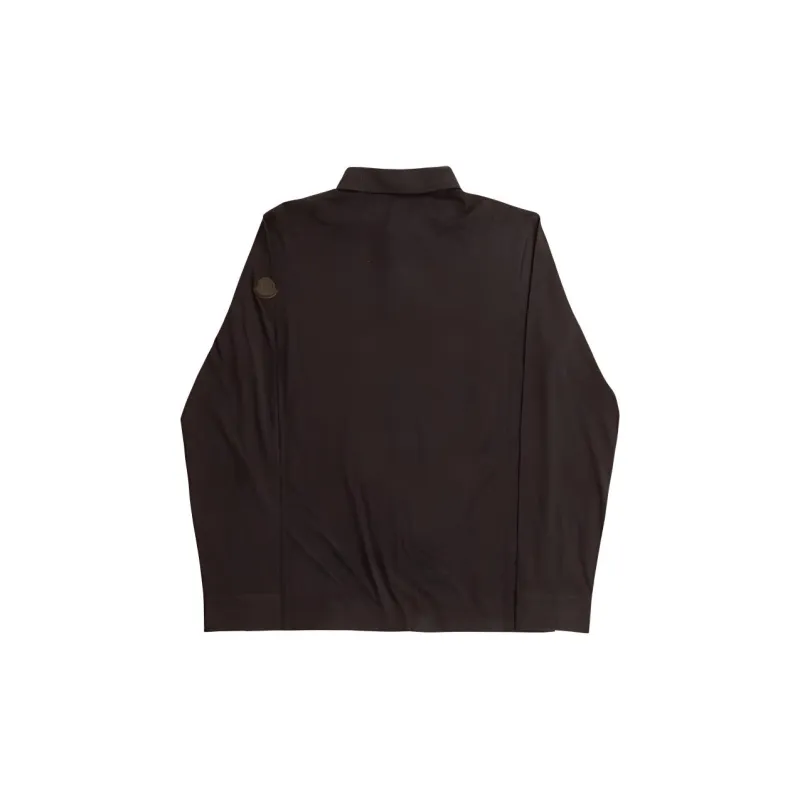 Moncler Polo Shirts Men Brown-1