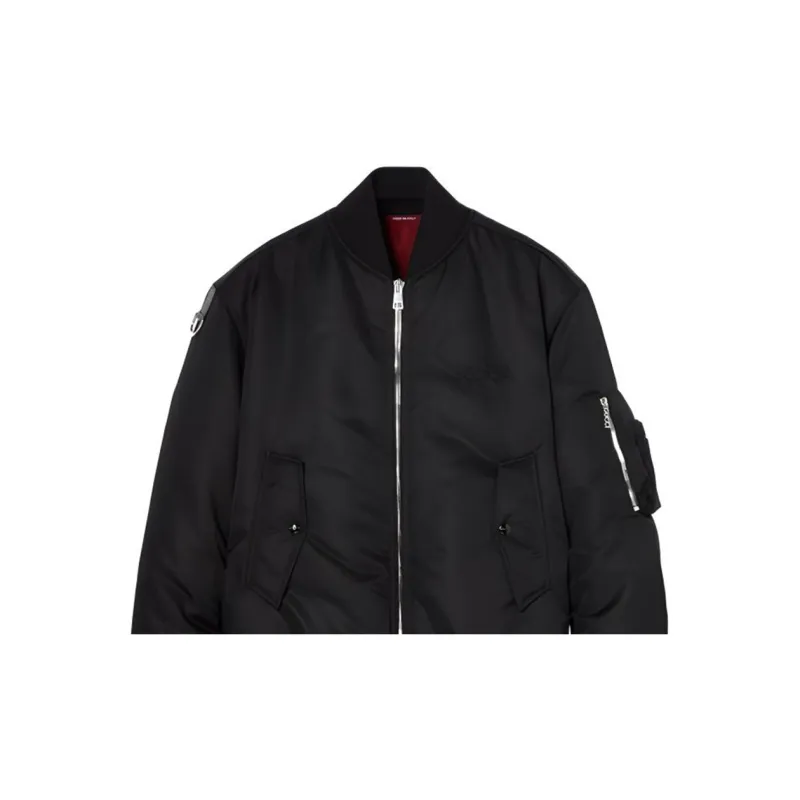 GUCCI Padded Twill Bomber Jacket-5
