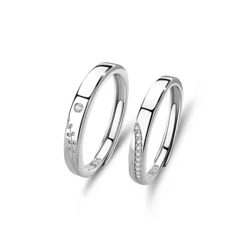 GLOIRE S925 Silver Rings Unisex Elegant Luxe Niche Advanced Feel Everyday Versatile Romantic Date
