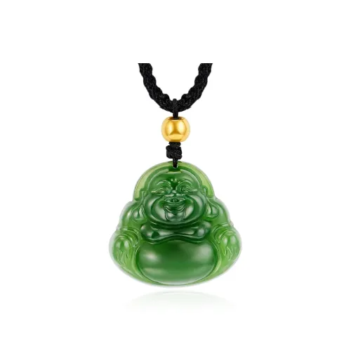 Begoris Hetian Jade Necklaces Jasper Unisex