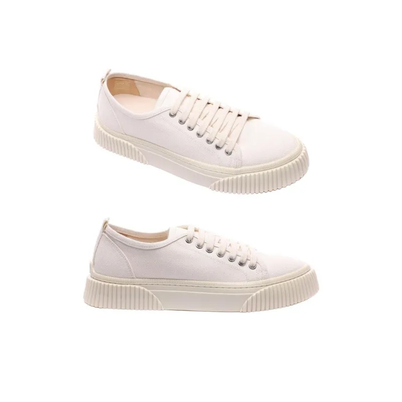 AMIPARIS Low Top Skateboard Shoes Men's Beige-4