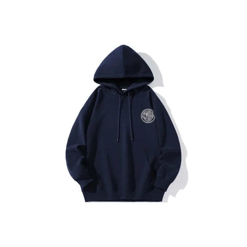 ZMOH Fleece Lined Hoodie Unisex Couple's-28