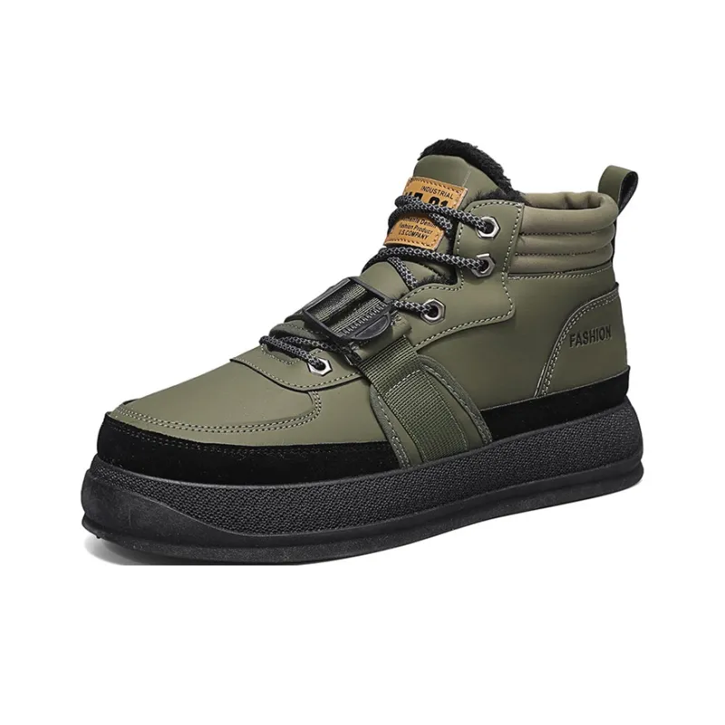 Wooden Rabbit Thermal Short Snow Boots Men's-6
