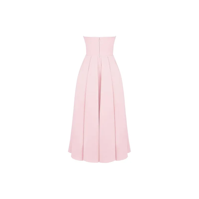 HOUSE OF CB Contessa Sleeveless Dress Women's Parisian Pink-1