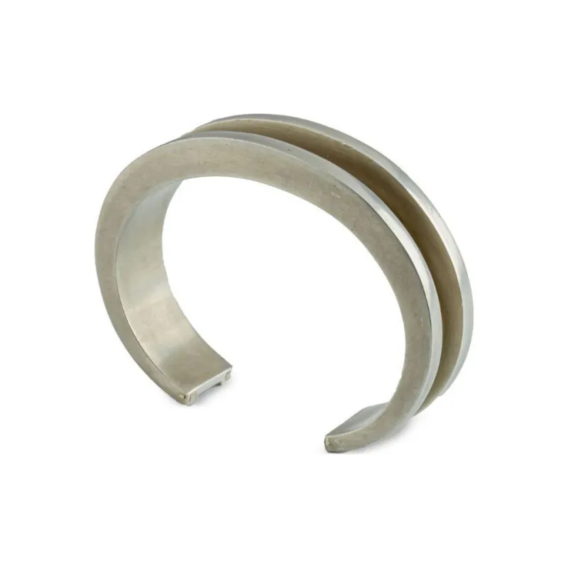 Parts Of Four Reduced Crescent Channel Bracelet-2