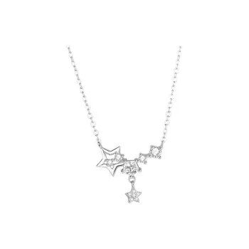 FUSSEM S925 Silver Necklaces Women's