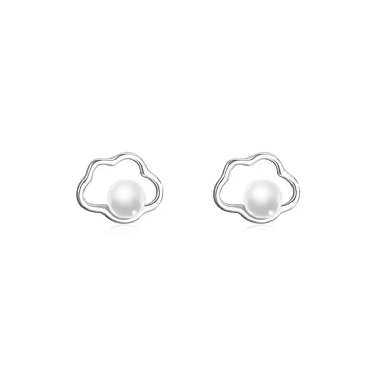 ROGA Alloy Stud Earrings Women's-4