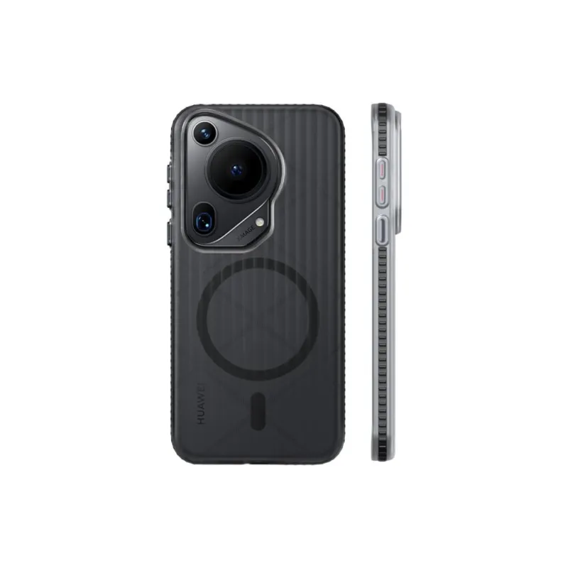 TXBX PC Material Magnetic Clear Case With Nudged Protection, Phone Case Compatibility With Huawei Pura70Pro Collection-3