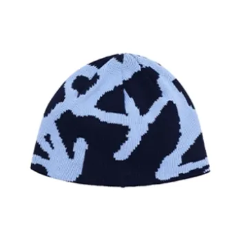 Gramicci Polyester Cotton Beanies Unisex Blue/Orange