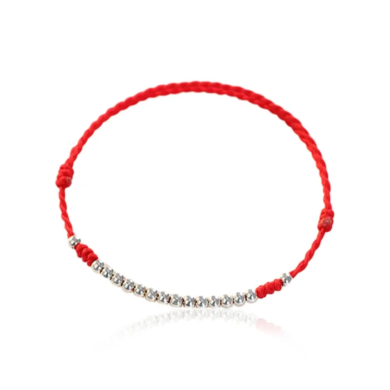 FOREVER MELODY 925 Sterling Silver Rope Bracelets Unisex-3