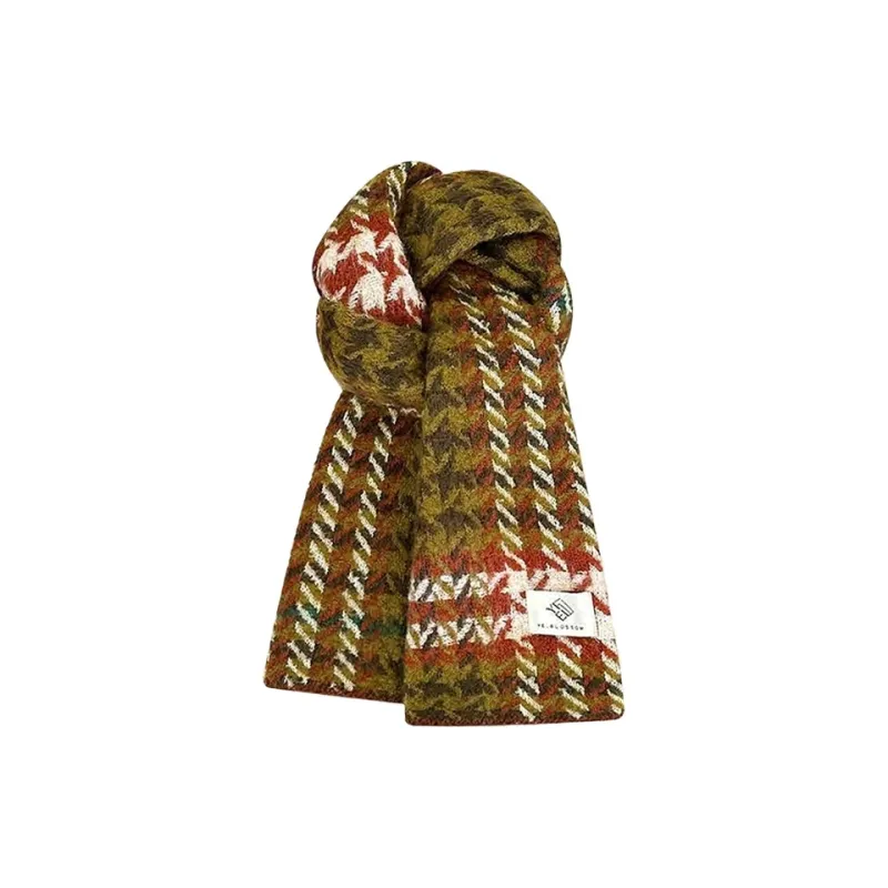 CARTELO Polyester Knit Scarves Unisex-7