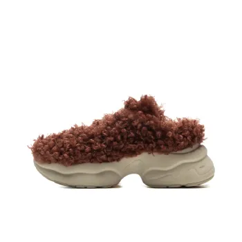 LiNing Anti Slip Wear Resistant Low Top Casual Shoes Women's Red Chestnut Brown