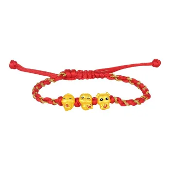 CHJ JEWELLERY Gold Bracelet Women's
