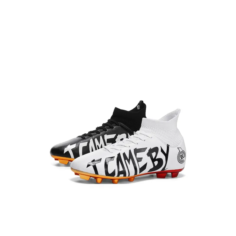 EXULL Q High Top Kids' Soccer Shoes Kids'-6