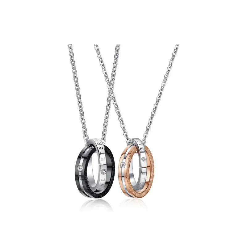 COLIMIDA Titanium Steel Necklaces Unisex-0