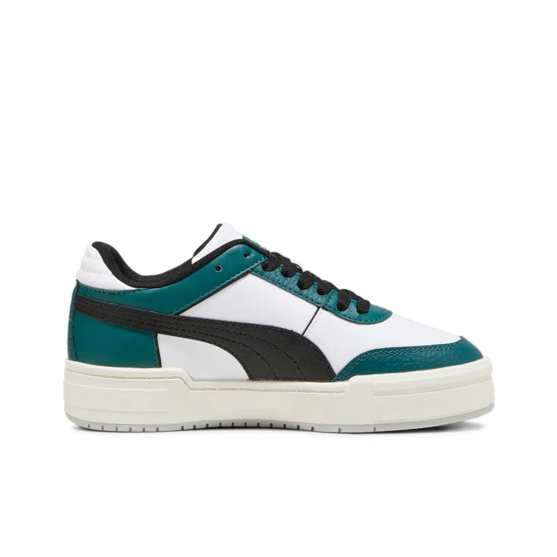 PUMA Ca Pro Anti-Slip Wear-Resistant Low-Top Kids' Skateboarding Shoes White Blue And Black Teenagers-1