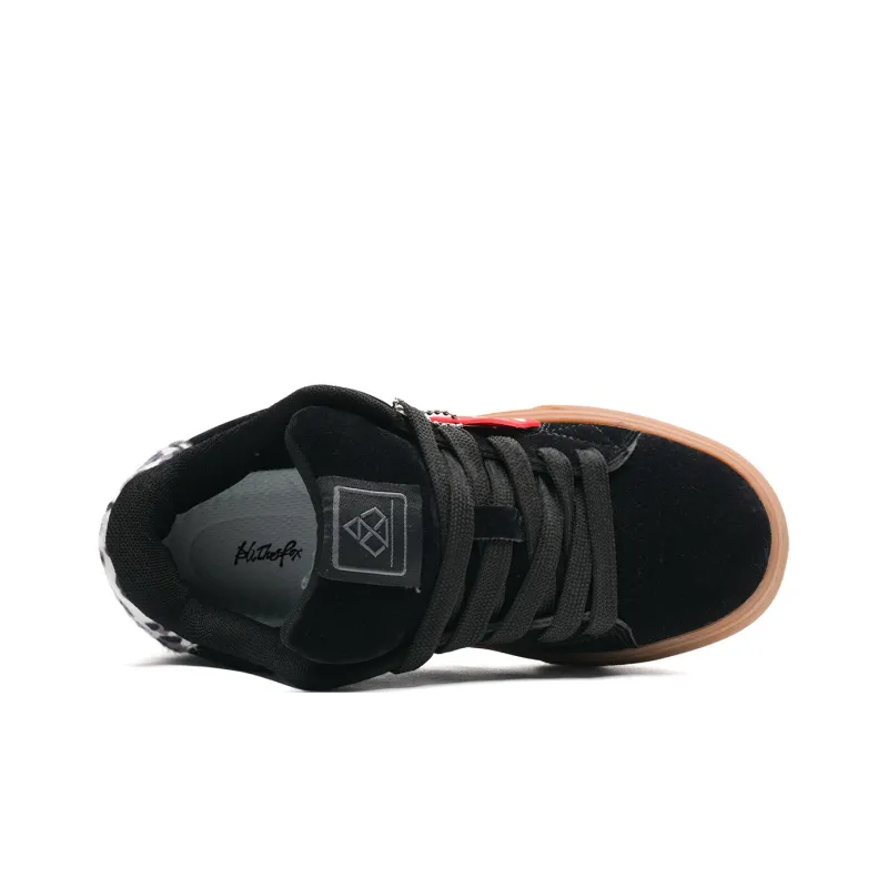 ALI THE FOX Low Top Skateboard Shoes Unisex Black Box Included-2