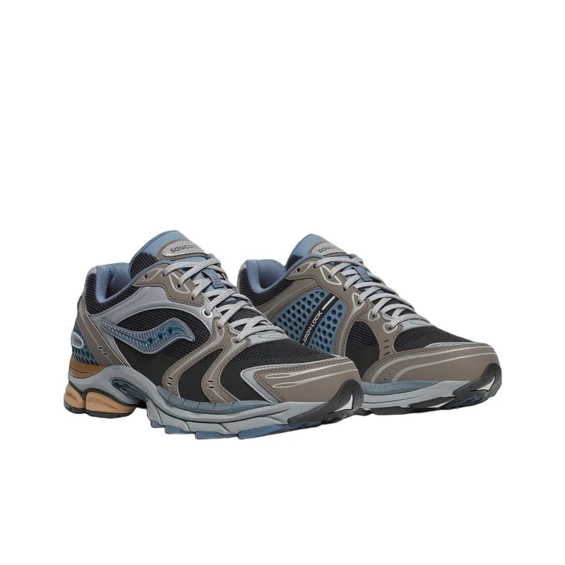 Saucony Progrid Omni 9 Winter Tech Caviar Morel-2