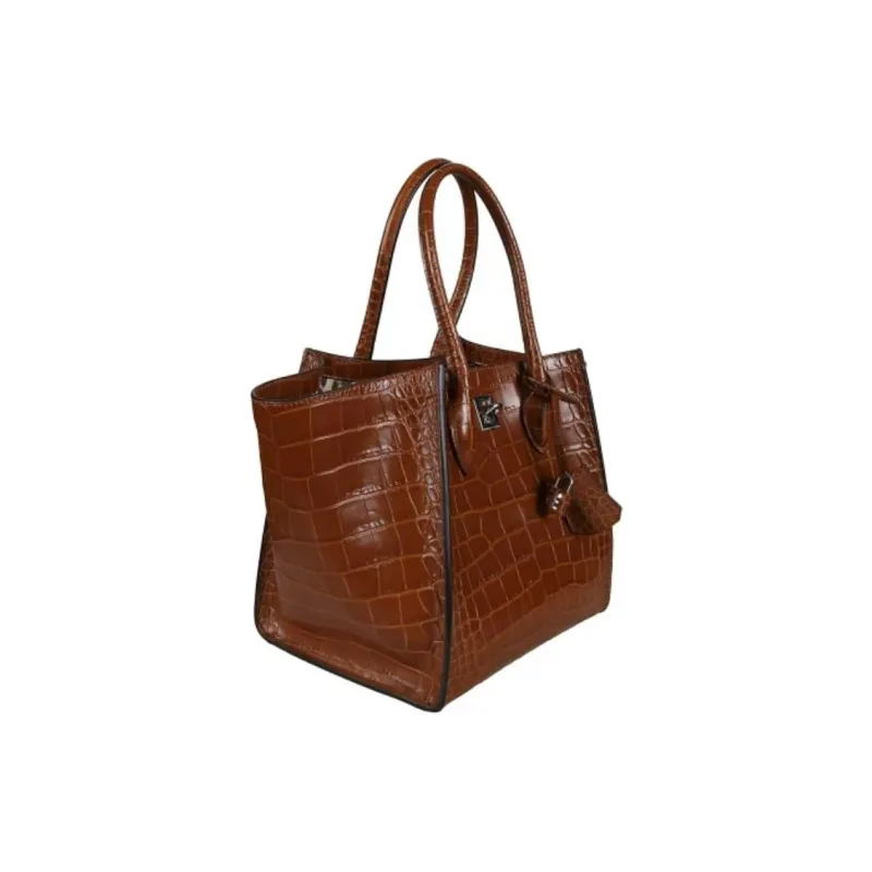 ERMANNO SCERVINO Leather One Shoulder Handbag Women's Brown-1