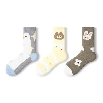 Primeet Mid Calf Socks Women's 3 Pack