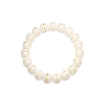 Artisan Lock Heart Jade White Jade Bodhi Bracelets Unisex