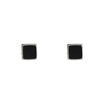 BKBU 999 Fine Silver Stud Earrings Unisex