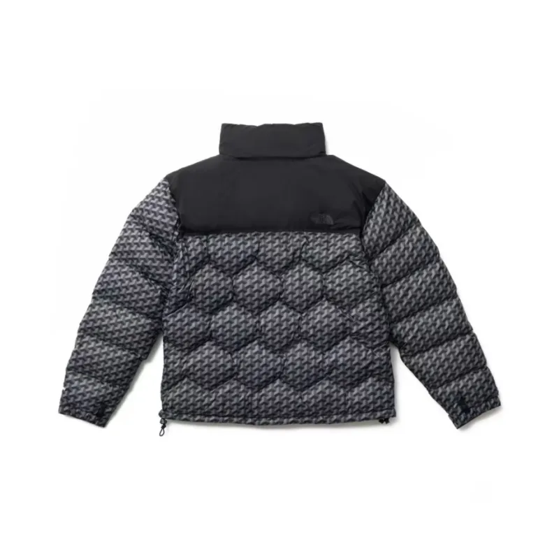 THE NORTH FACE x DOE HEXAGON PRINTED DOWN Down Jacket Unisex Black-3