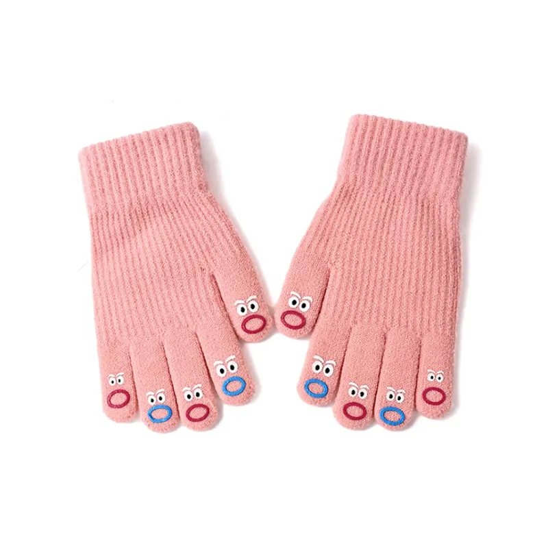 Lanza Acrylic Knit Gloves Women's-0