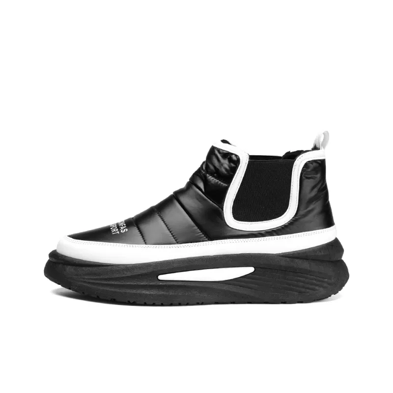 Wooden Rabbit Thermal Short Snow Boots Men's-5