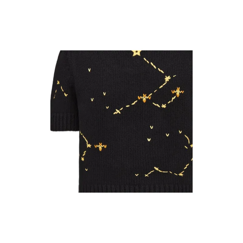 DIOR FW22 Cashmere Sweater Women's Black-5