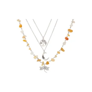 QIANFANGDAHUANGYE Stones Necklaces Women's