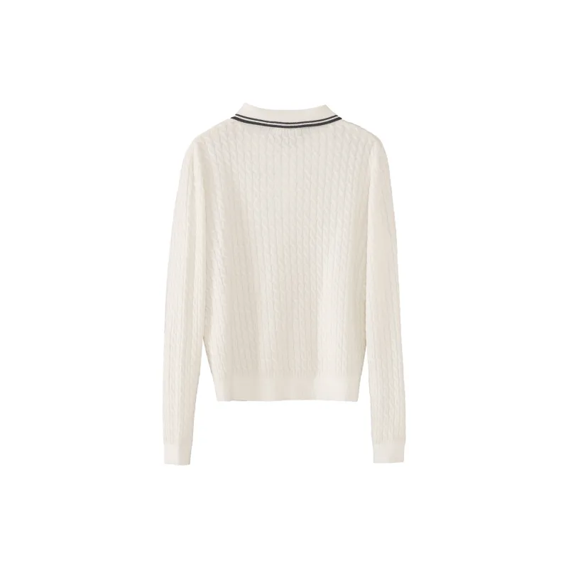 Fstudio Knitwear Women's White-1